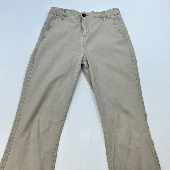 Old Navy Womens Boot Cut Khaki Pants Mid Rise Size 6T Stretch - Picture 2 of 8
